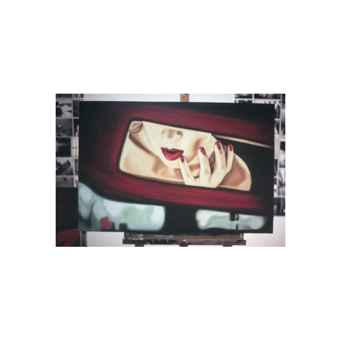 A piece from the “Contain” series